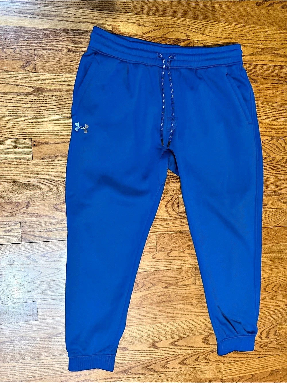 Under Armour ColdGear Loose Fit Fleece Sweatpants Blue XL